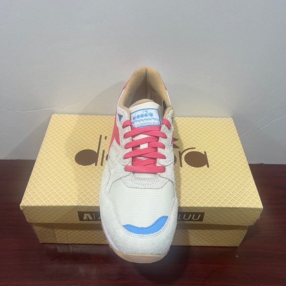 Diadora x Anderson Blue, N9002, 501.179675/C8008, Cream & Pink - Picture 3 of 13
